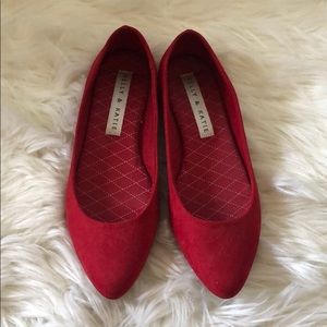 Kelly and Katie red flats